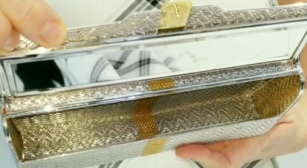 Gucci Gold and Diamond Minaudière 0.58k 18k Gold