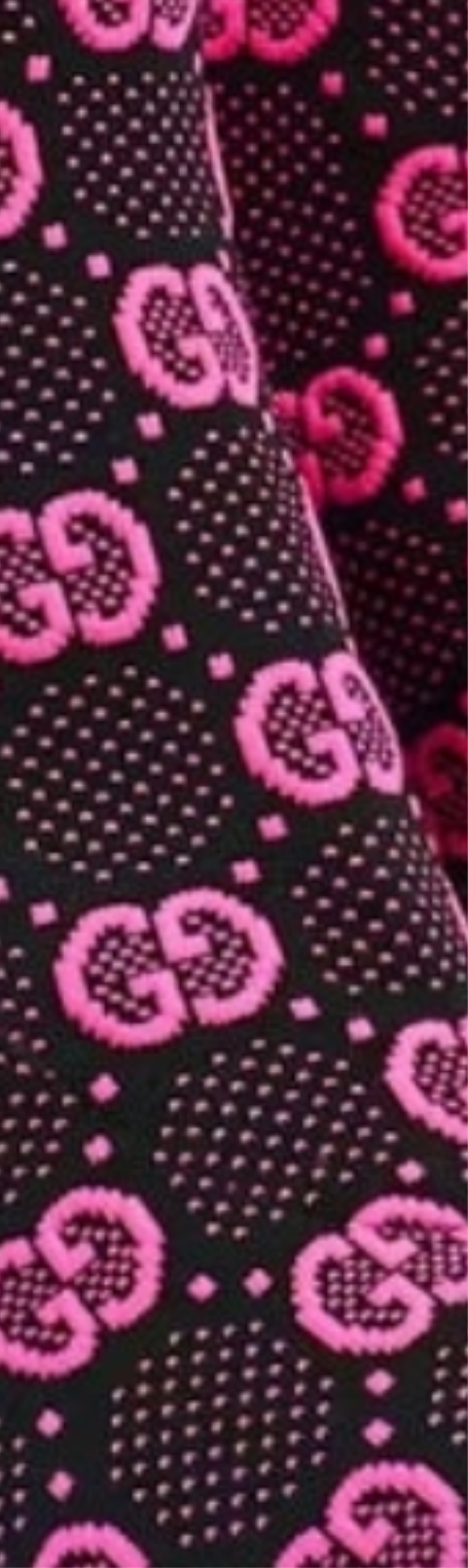 Gucci GG 75mm Knit Ankle Boots
Black Fluorescent Pink Fabric