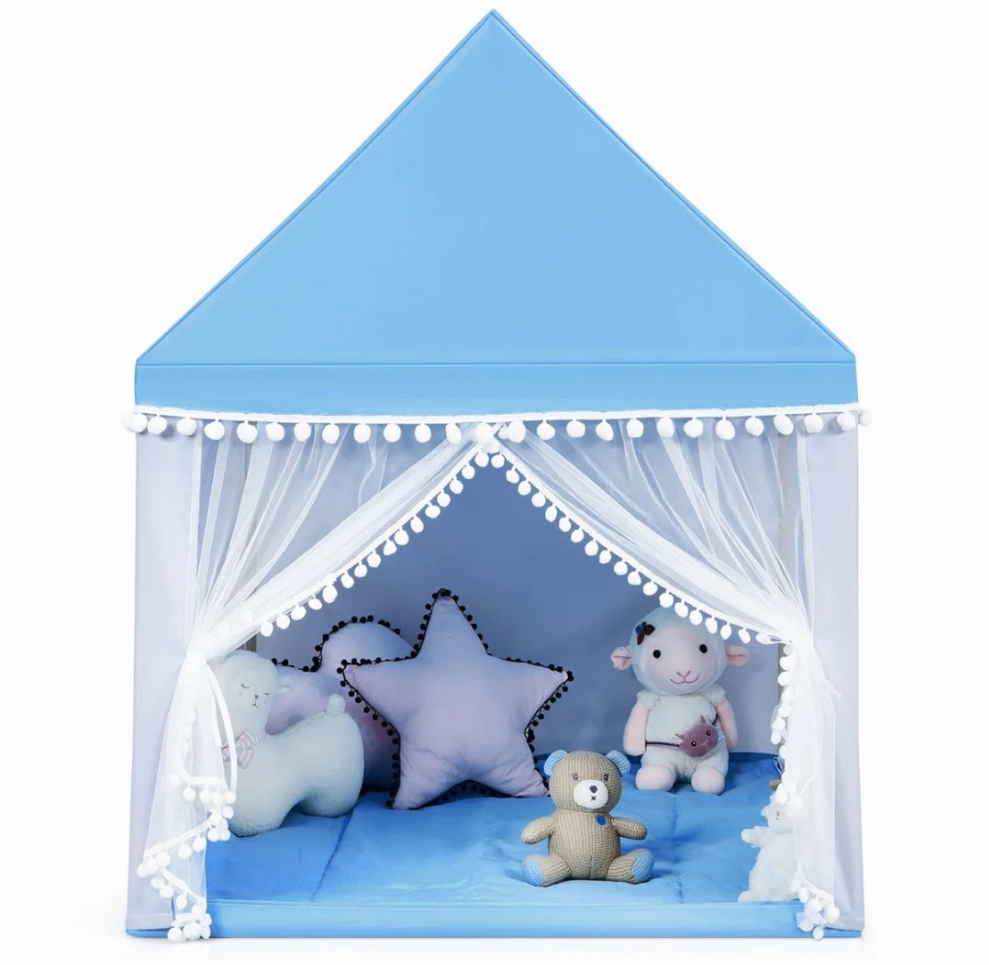 41'' W x 47'' D Indoor / Outdoor Fabric Play Tent