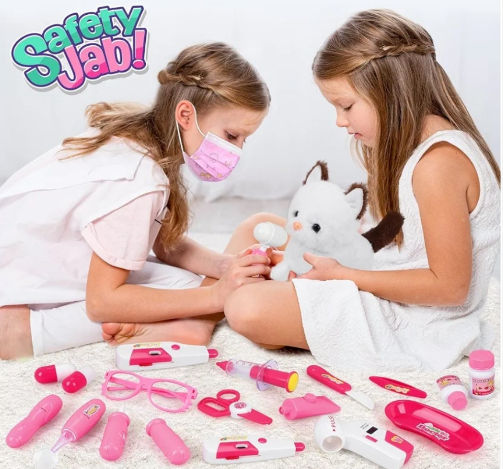 Doctor’s Kit Play Set - Doctor Role Play Set, Doctor Kit For Toddlers And Kids Ages 3+
