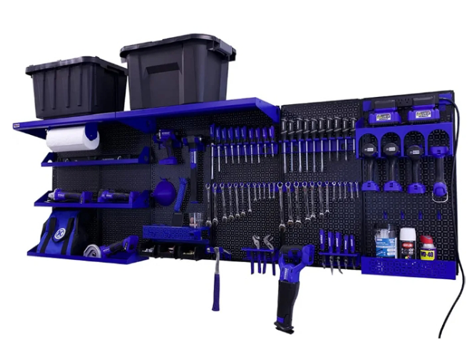 BrandOmniWall
ColorBlack/Blue
MaterialMetal
Item dimensions L x W x H96 x 12 x 16 inches
Item Weight100 Pounds