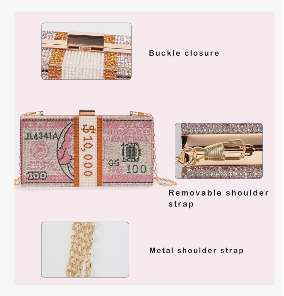 COCOMONEY CLUTCH BAG