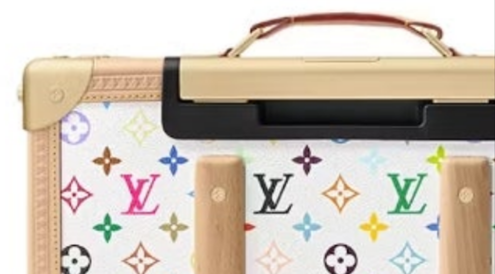 Louis Vuitton x Takashi Murakami Rolling Trunk
White Multicolored