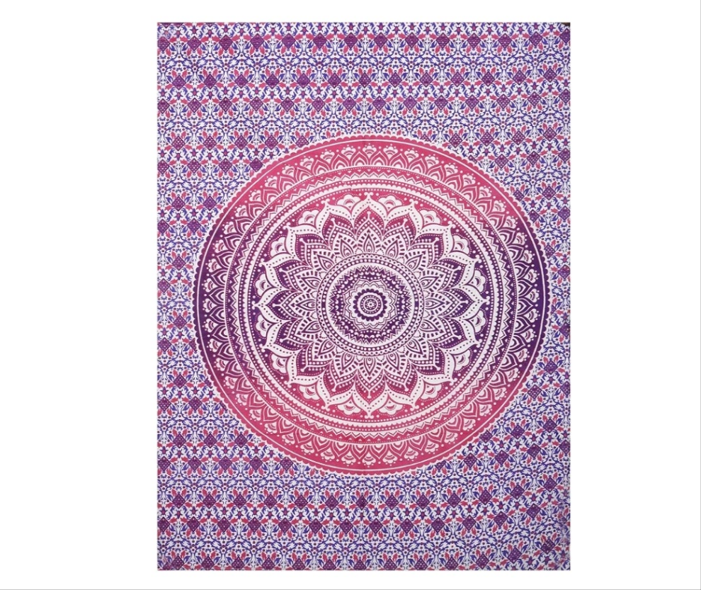 Tapestry pink purple