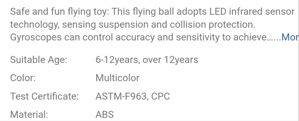 Mini Flying Ball Toy, Rechargeable Glowing Ball, Infrared Ensing Remote Control, Indoor And Outdoor Games, Birthday And Festival Gift Toy For Boys And Girls