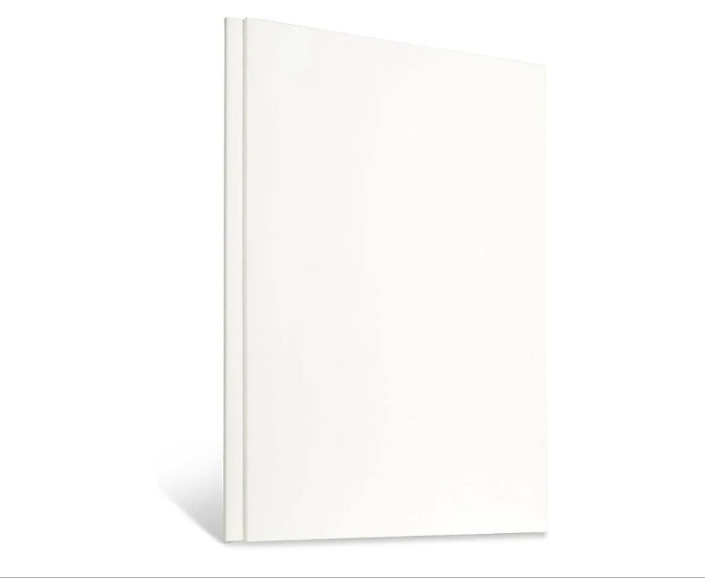 2 Large White 24" x 36" Stretched Artist Canvas, Pack of 2, Gesso Primed - 100% Cotton Rectangular Canvases, 5/8" Profile, Art Supplies for Oil and Acrylic Painting