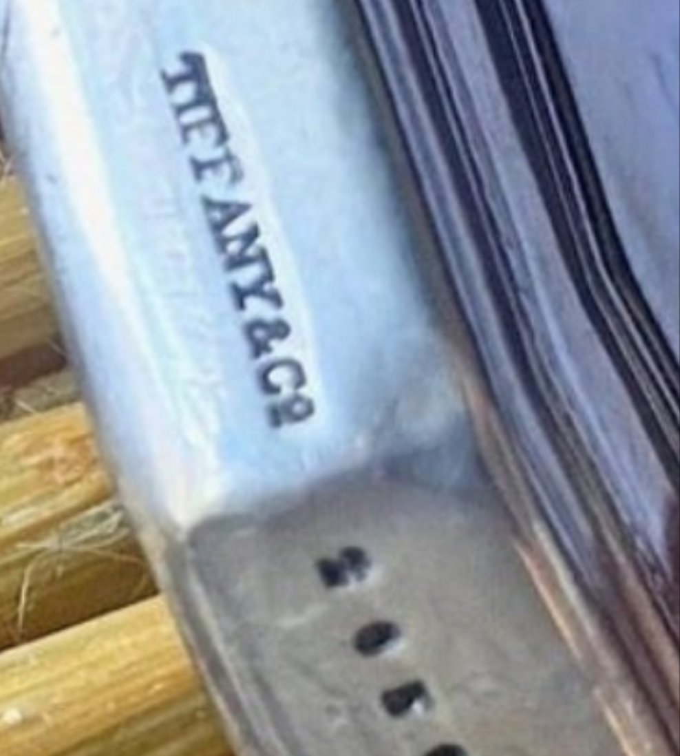 1920s Tiffany & Co Silver 925 Hair Brush