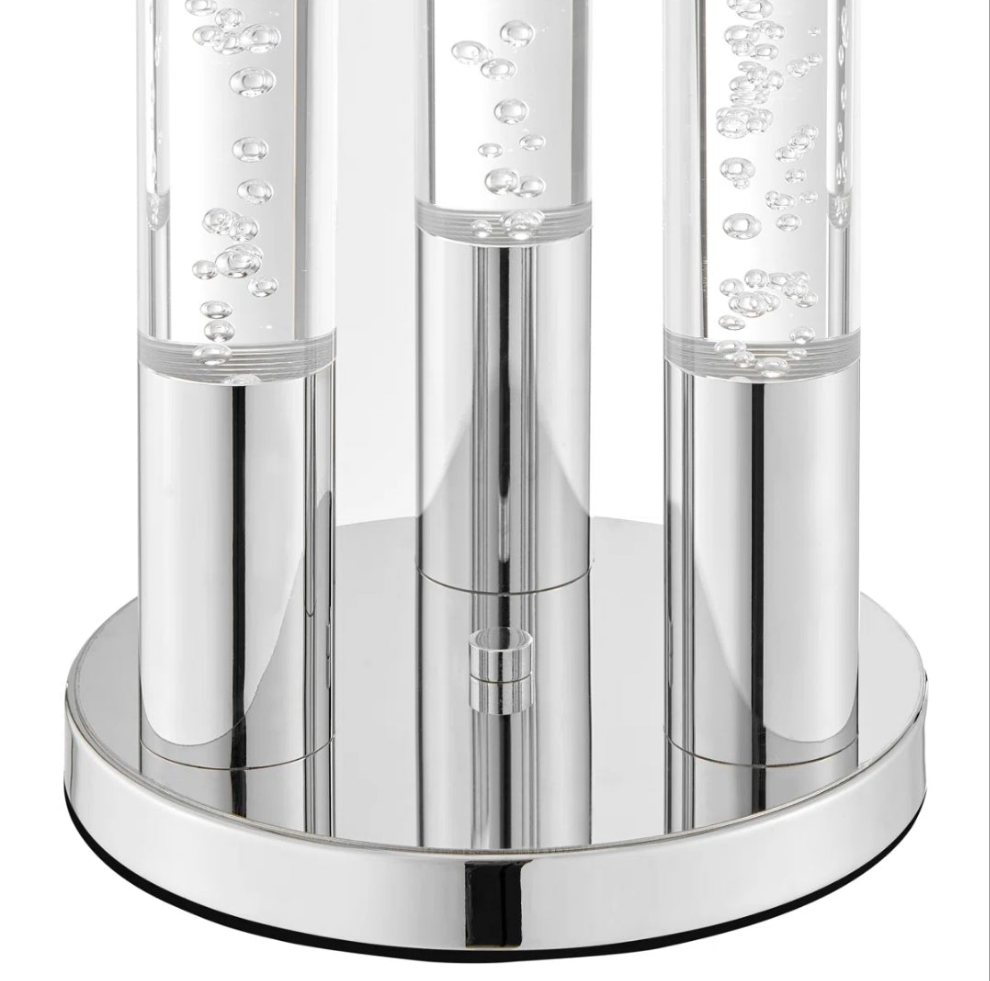 Acrylic LED Cylinders Table Lamp / 3 Light