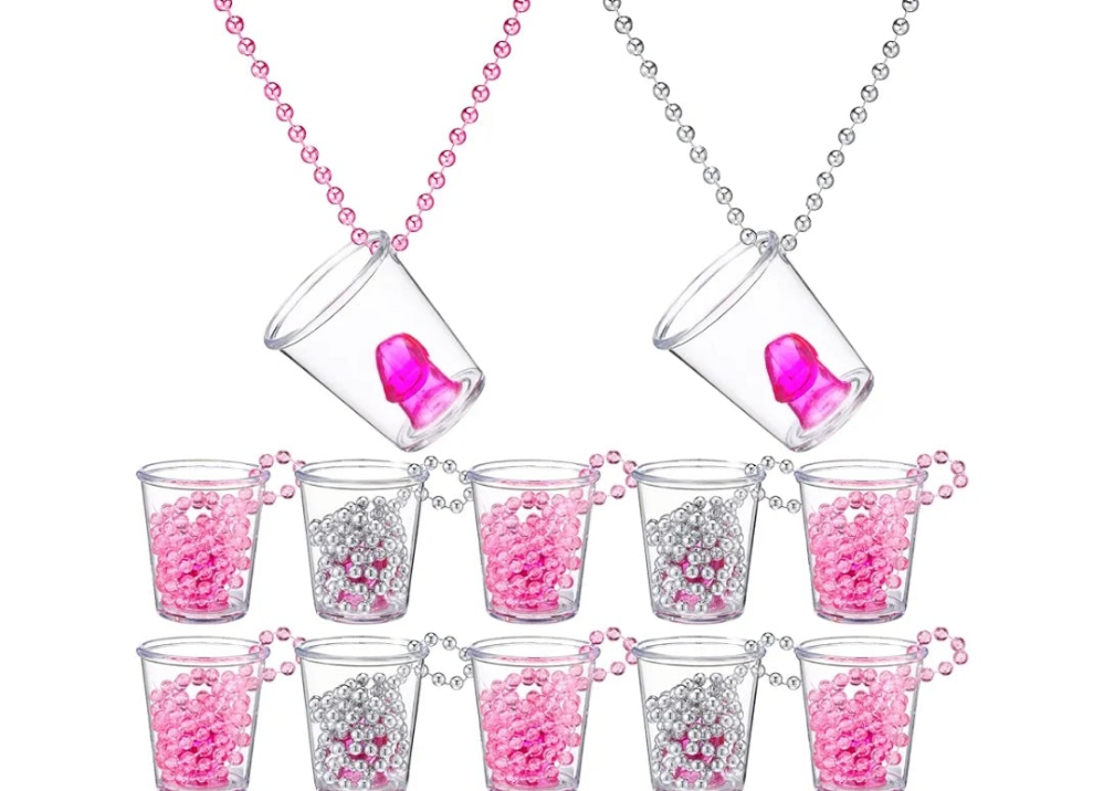12 Pcs Plastic Bachelorette Shot Glasses Set Silver
Bachelorette Party Favors Shot Cups, Funny, Beaded, Gifts Shot Glass, Bachelor Wedding Party Decorations
