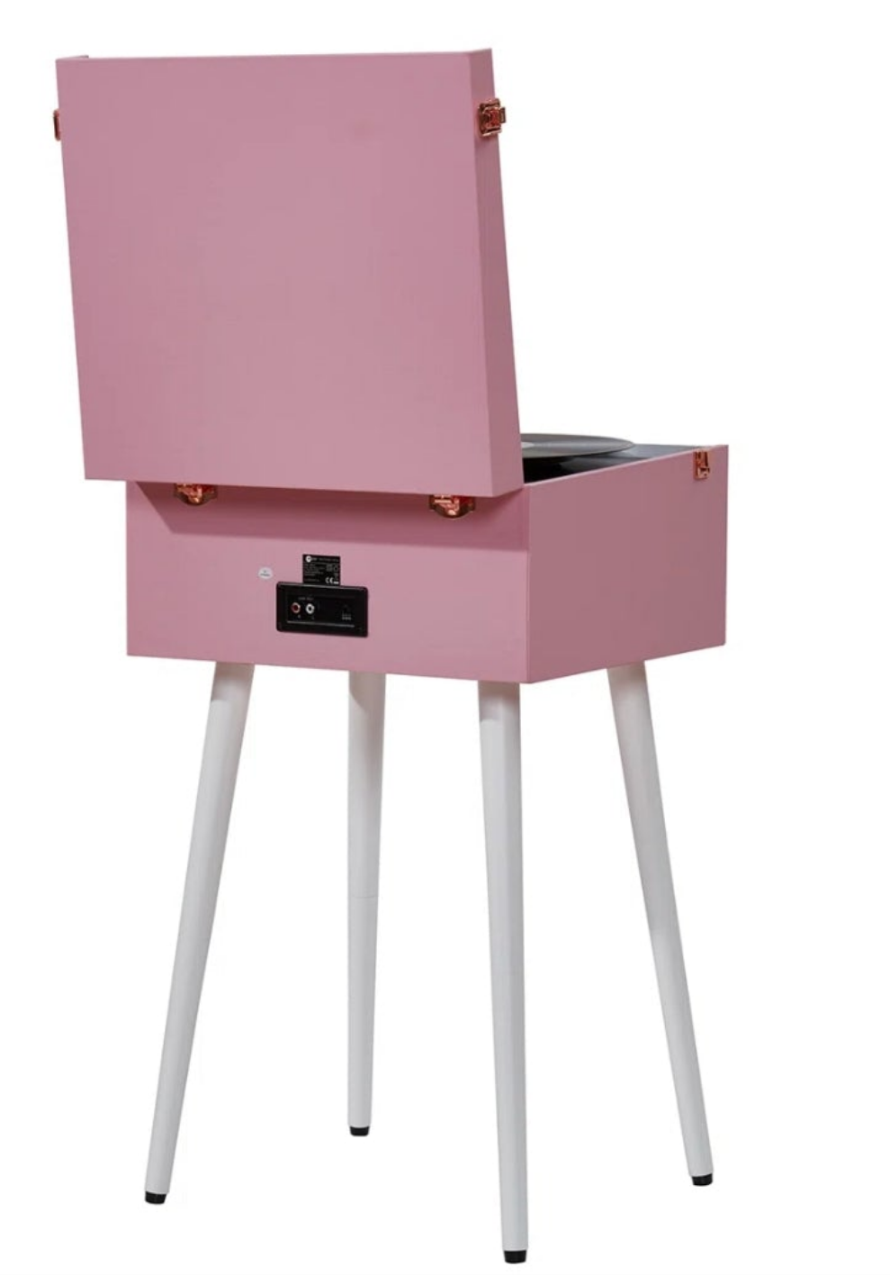 Bluetooth Record Player Stand with 3-Speed Turntable