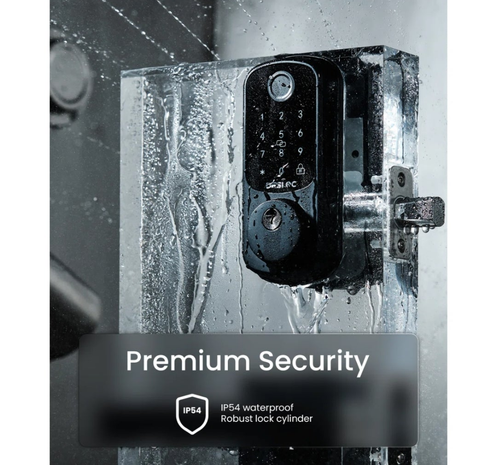 Fingerprint Smart Lock And Lever Handle With Bluetooth