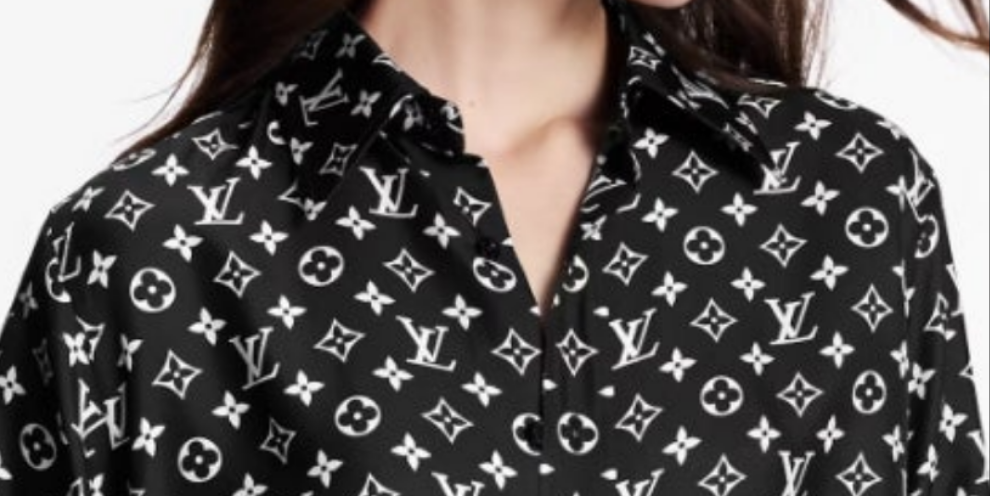 Louis Vuitton Monogram Silk Shirt