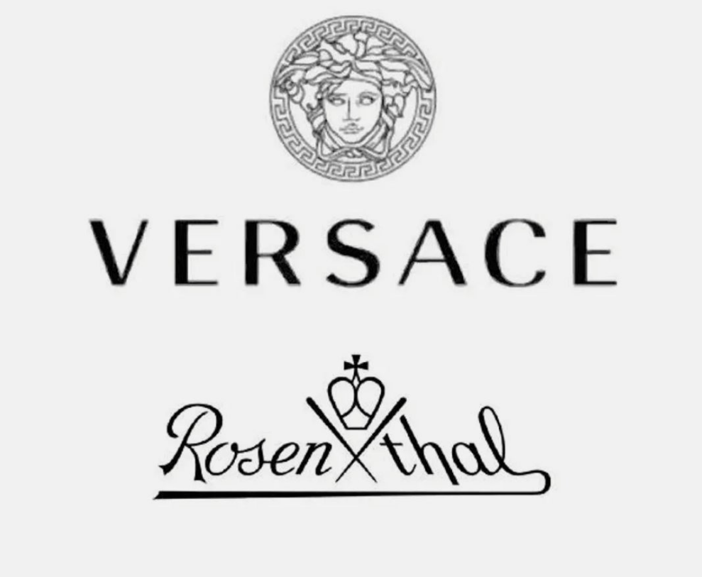 Versace Rosenthal - La Scala del Palazzo Verde - set of 6 flat plates ø cm 21