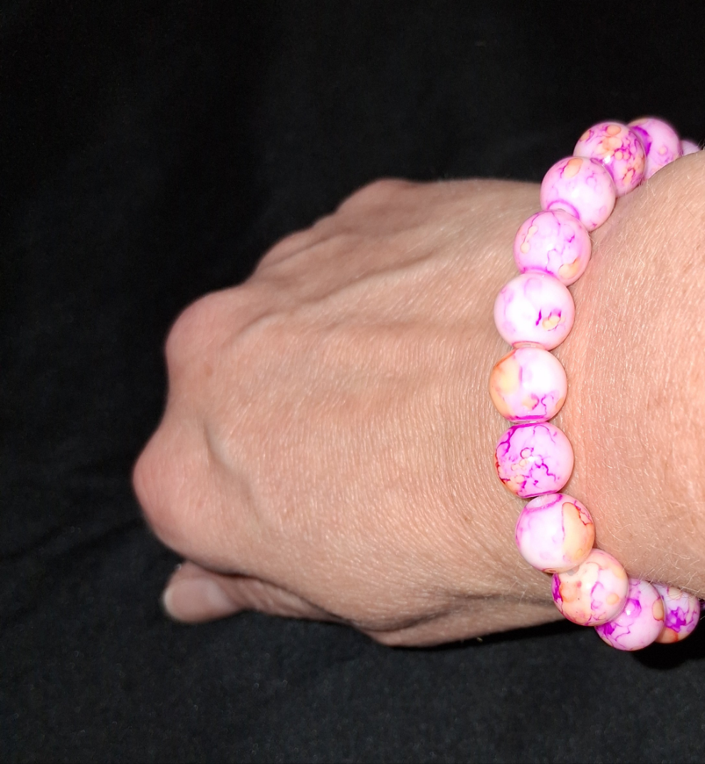 Beaded bracelet COCOMONEY costume jewelry only one