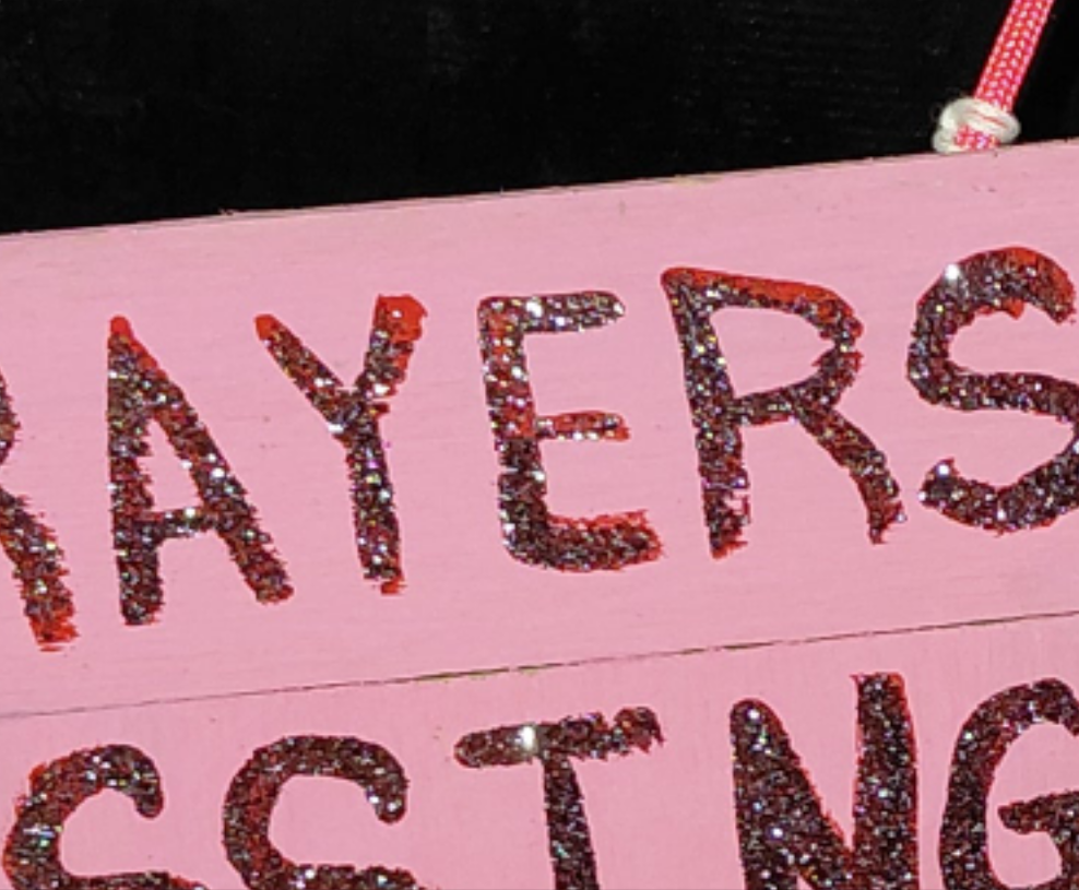 COCOMONEY ART Prayers 1 OF 1 CUSTOM PIECE BY COCOMONEY painting on wood