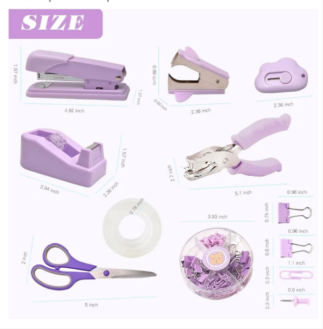 Phone Stand for Desk -Cell Phone Holder Purple Desk Accessories Desktop Office Must Have Compatible with iP 13 Pro Max Mini, 12 11 XR X 8 7 6 Plus SE, 4-8'' Smartphone