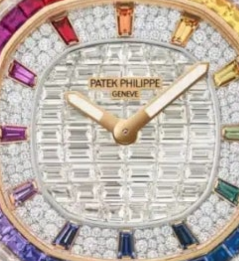 Patek Philippe GRAND Complications Multicolored Diamond Dial Beige Strap 5260-355R-001
