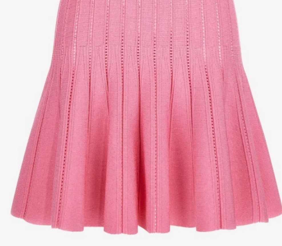 Roberto Cavalli Short knitted dress Large