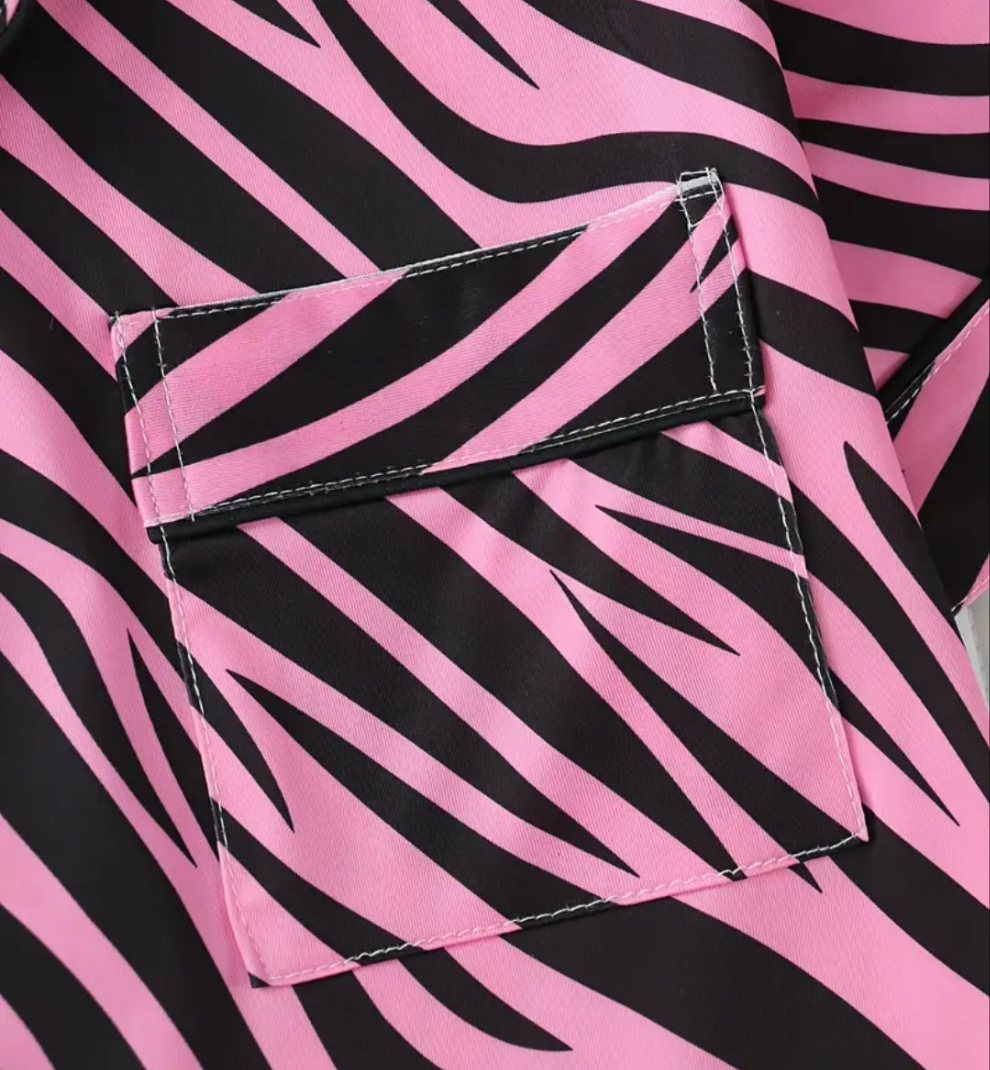 COCOMONEY ZEBRA OR LEOPARD PAGAMA SETS 2 and 3 PIECES