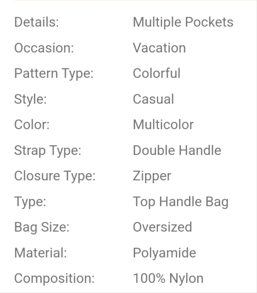 Mesh Beach Bag Large Beach Tote Bag, Multi-Use Organizer With Zipper Closure, Foldable Handy Large Mesh Tote Bag Lightweight For Family Beach Bag For Toys & Vacation Essentials ,School Bag,Large Capacity, Waterproof, Lightweight, Portable, Foldable,