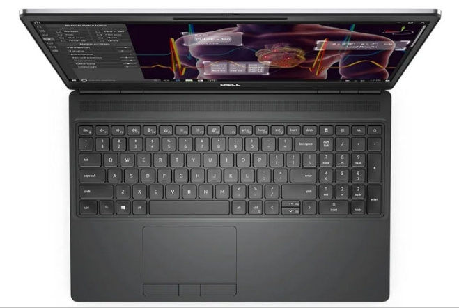 Dell Precision 7550 Workstation Laptop | 15.6" 1920x1080 FHD | Core i9-10885H - 1TB SSD + 1TB SSD Hard Drive - 64GB RAM - Nvidia Quadro T2000 | 8 cores @ 5.3 GHz - 4GB GDDR6 Win 10 Pro Silver