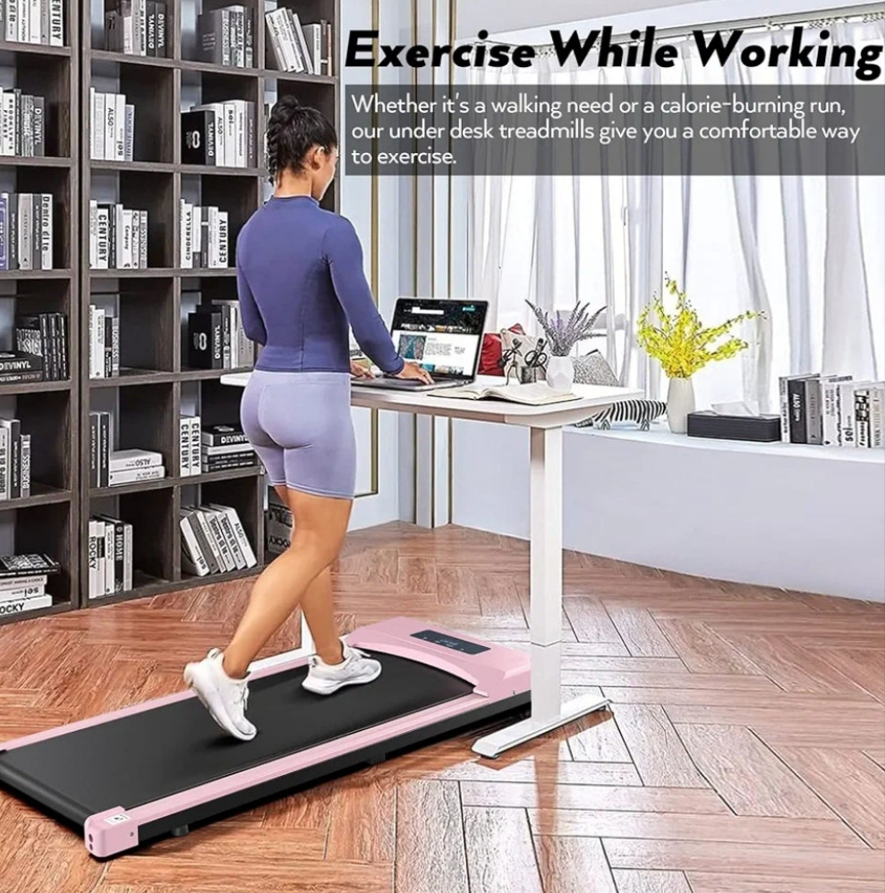 Treadmill pink or white