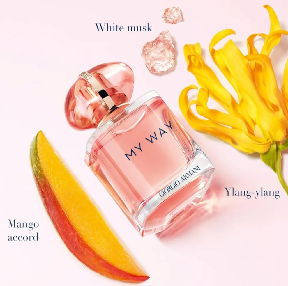 Armani Beauty- My Way Ylang - Eau de Parfum - Women's Perfume - Floral Fruity Fragrance - Mango Accord, Coconut Water Accord, Ylang, and Vanilla Notes