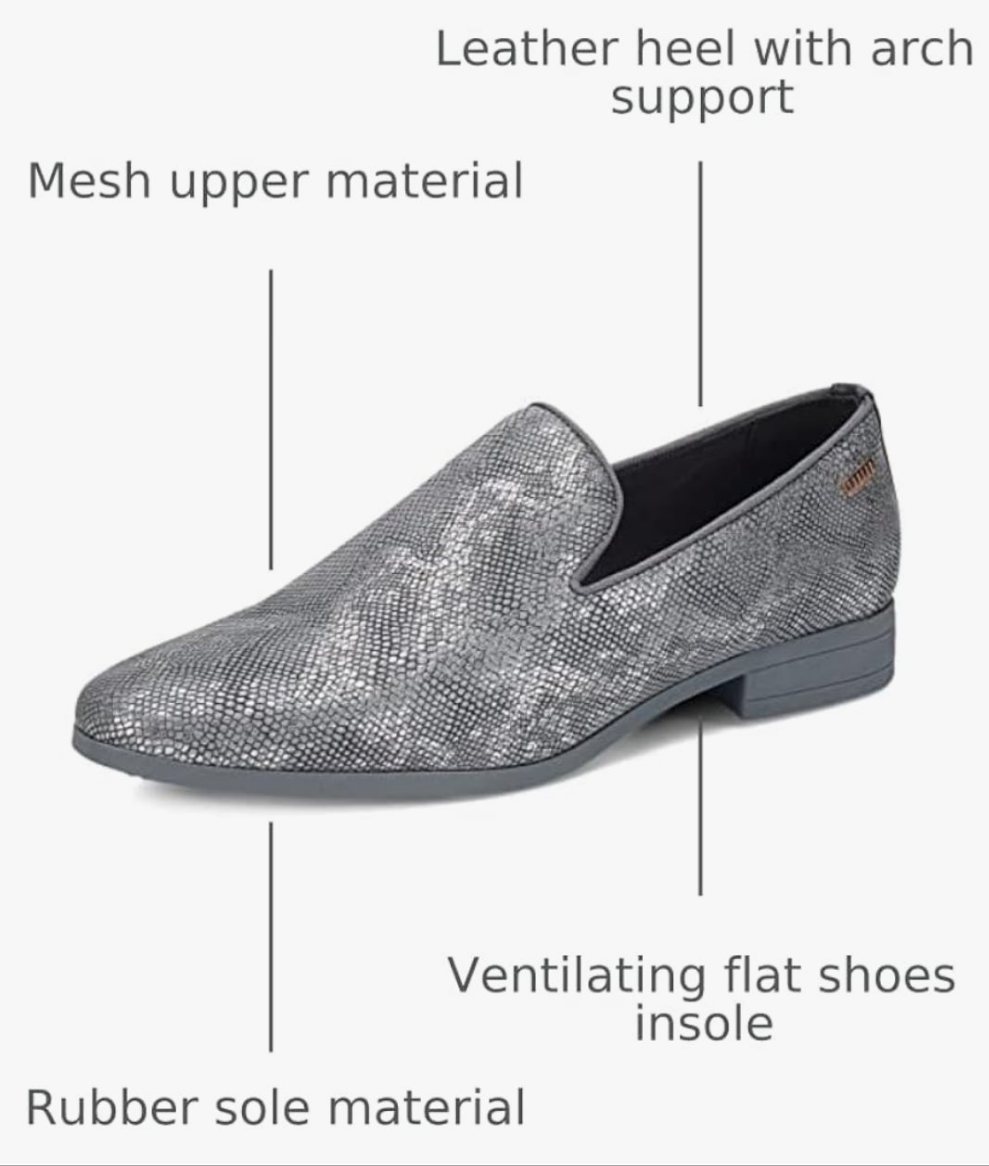 Mens Dress Loafers Tuxedo Suit Slip on Shoes for the men of style with a fashion sense like me Cocomoney