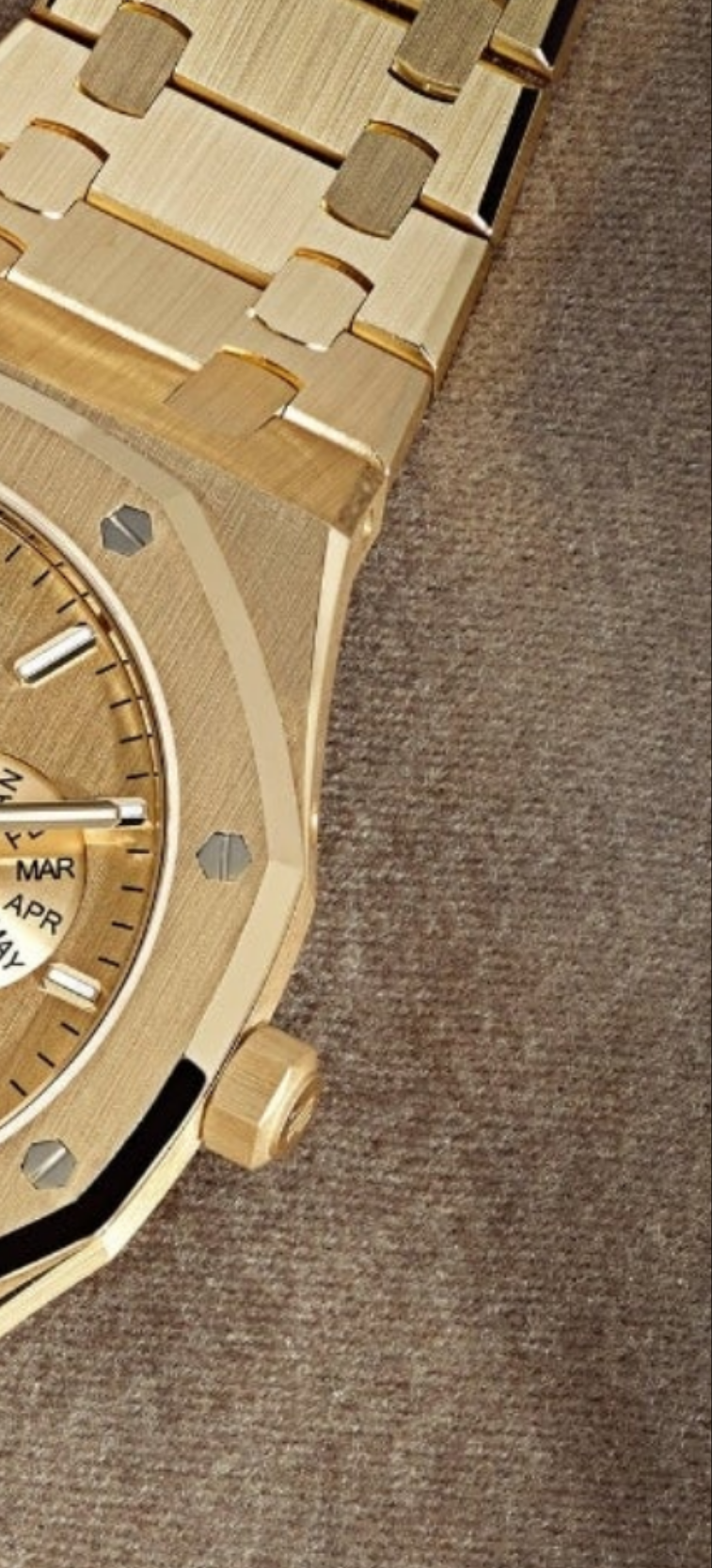 Audemars Piguet Royal Oak Perpetual Calendar Ultra-Thin 26586BA.OO.1240BA.99 Watch Yellow Gold Limited Edition