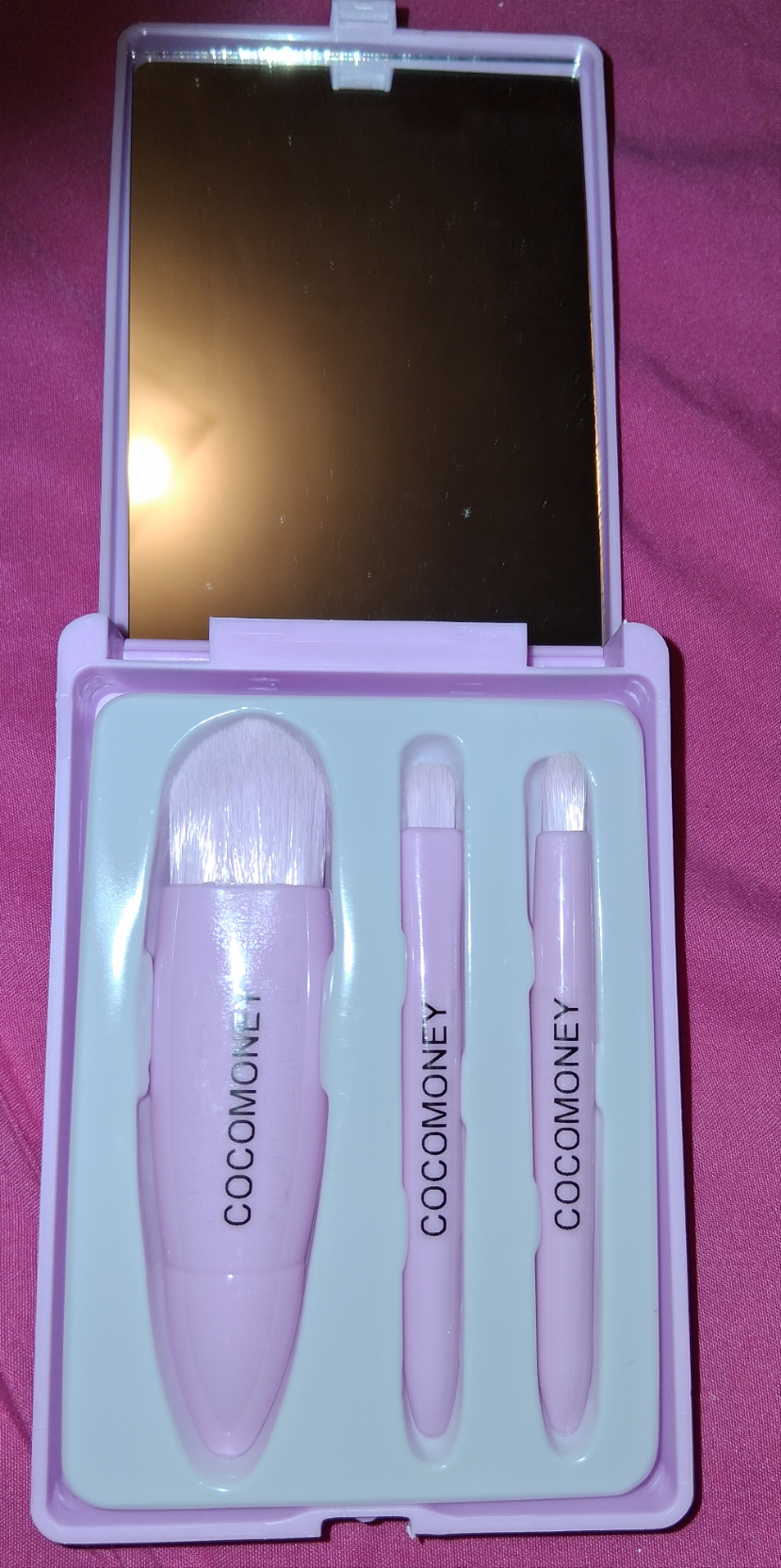 COCOMONEY TRAVEL MAKEUP BRUSHES FUN