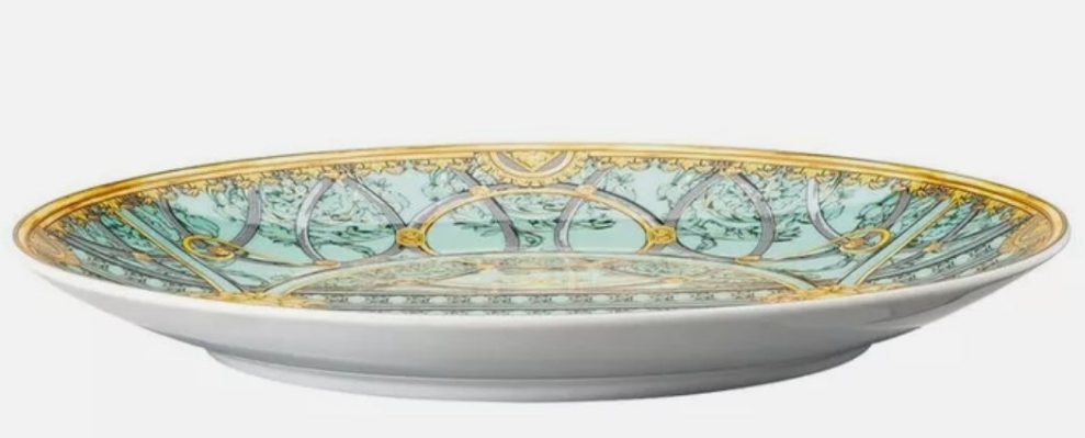 Versace Rosenthal - La Scala del Palazzo Verde - set of 6 flat plates ø cm 21