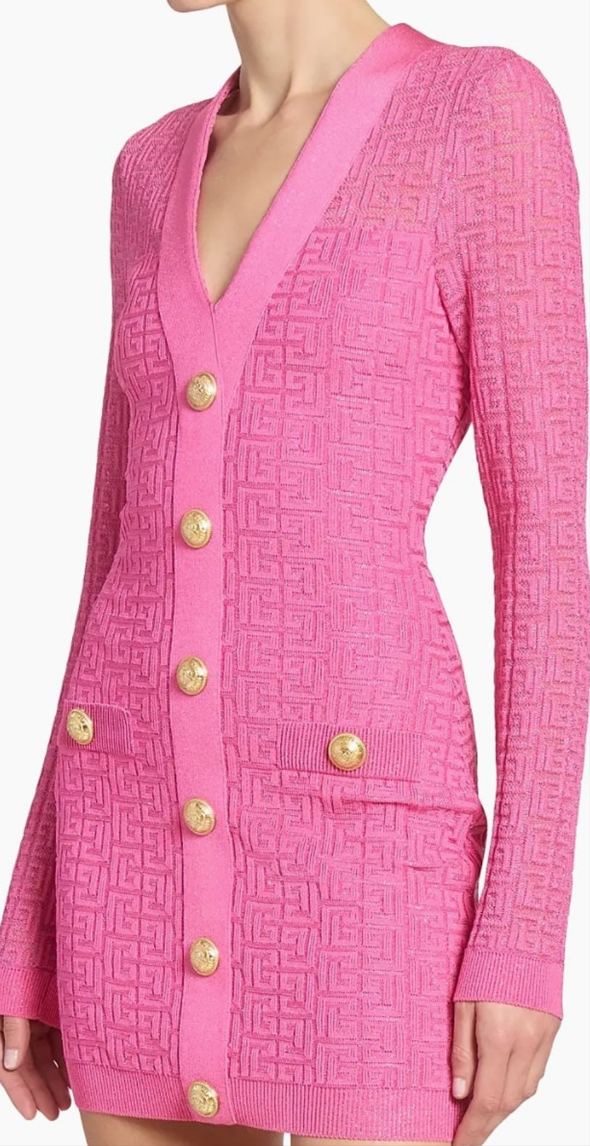 Balmain
Logo Knit Bodycon Minidress