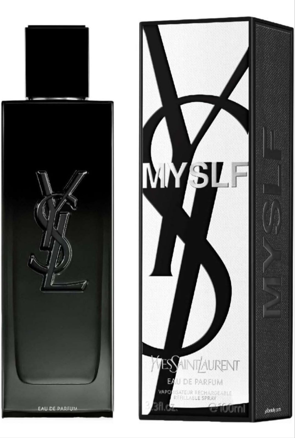Yves Saint Laurent Ysl Myslf Eau de Parfum Spray for Men, 3.4 Ounce