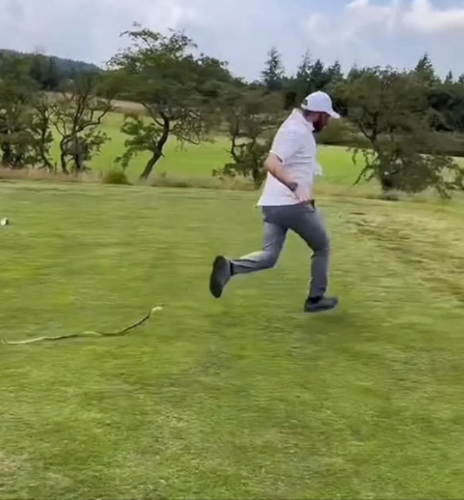 Snake Prank with String Clip, Golf Snake Prank, Clip on Snake Prank, DIY Golf Snake Prank with String and Clip, Snake on a String Prank, DIY Golf Snake Prank Gag Gift, Snake Prank for Golf (1.2m)