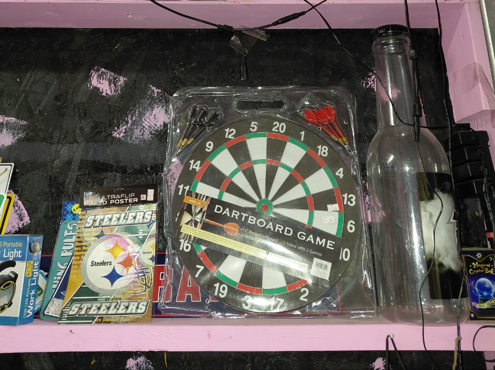 Dart board