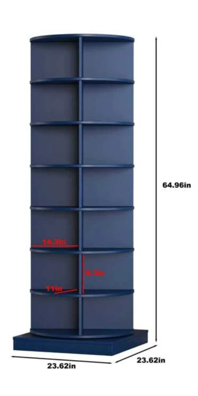 Rotating Shoe Rack 4 Grids Per Layer Shoe Storage Cabinet particle board and mdf