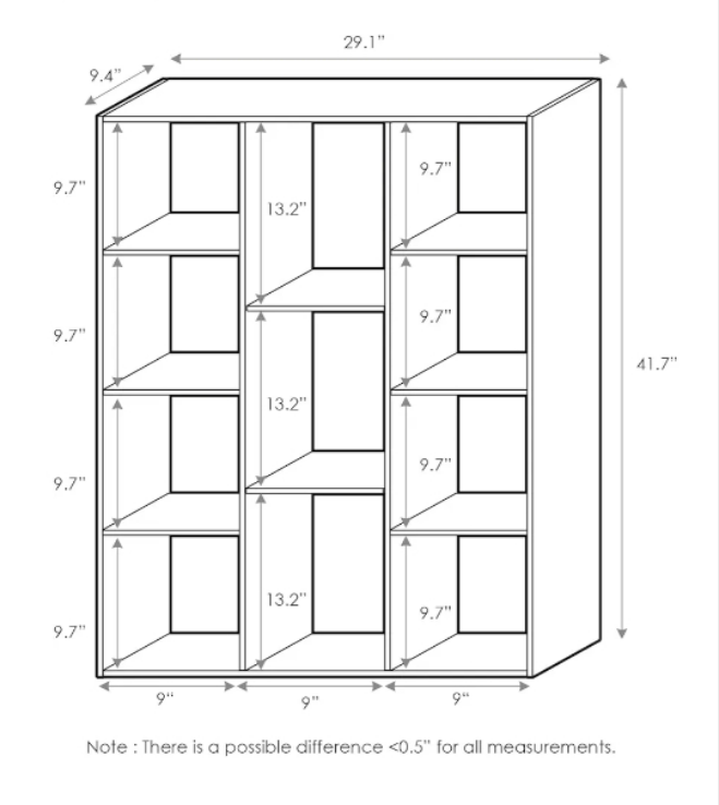 Book shelf/ decor shelf anything shelf