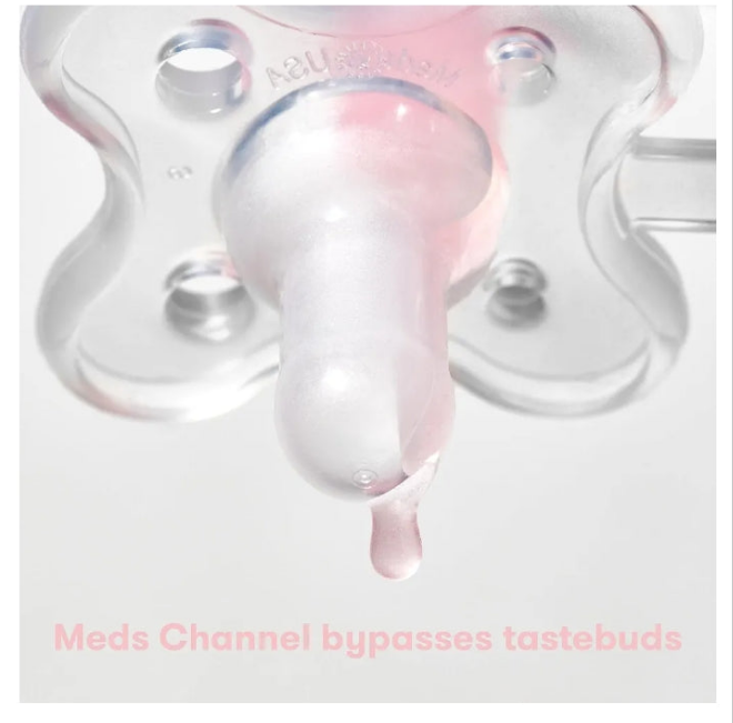 Baby Medicine Pacifier, Medi Frida Baby Medicine Syringe & Accu-Dose Pacifier, Baby Medicine Dispenser for Mess & Fuss Free Use