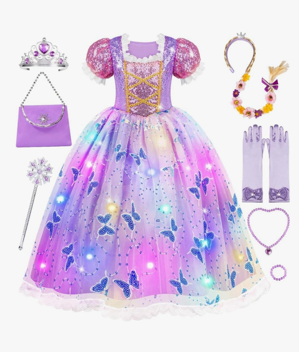 Kids Halloween costume includes everything as seen in photo choose by number below