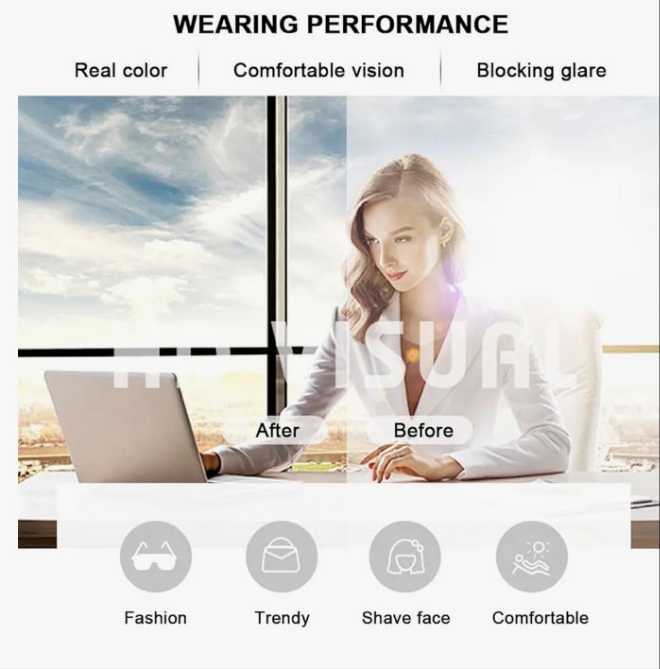 Trendy Oversized Square Sunglasses for Women Men Double Bridge Metal Frame Flat Mirrored Lens