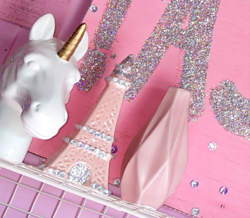 Unicorn decor🦄 glass