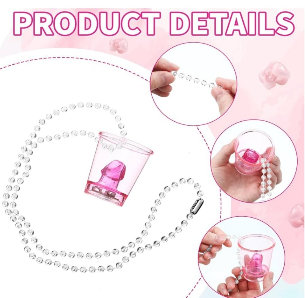 12 Pcs Plastic Bachelorette Shot Glasses Set Silver
Bachelorette Party Favors Shot Cups, Funny, Beaded, Gifts Shot Glass, Bachelor Wedding Party Decorations