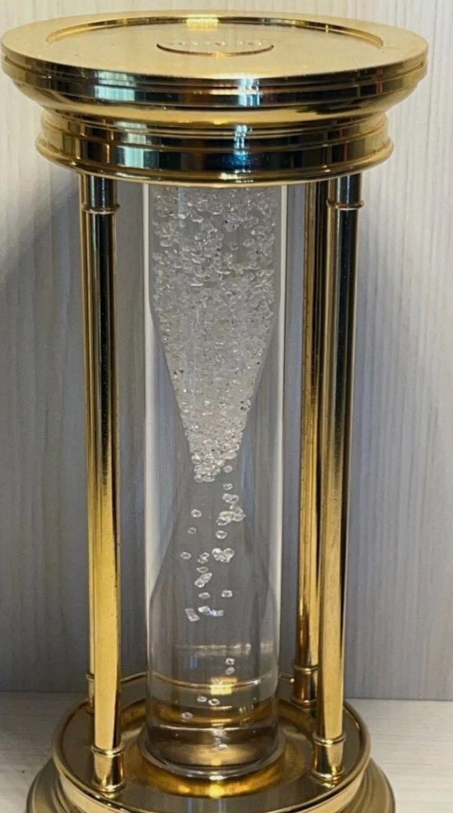 Incredible Diamond De Beers Limited Edition Millennium 2000 Diamond 2000 natural diamonds approx weight 36ct and Brass.
