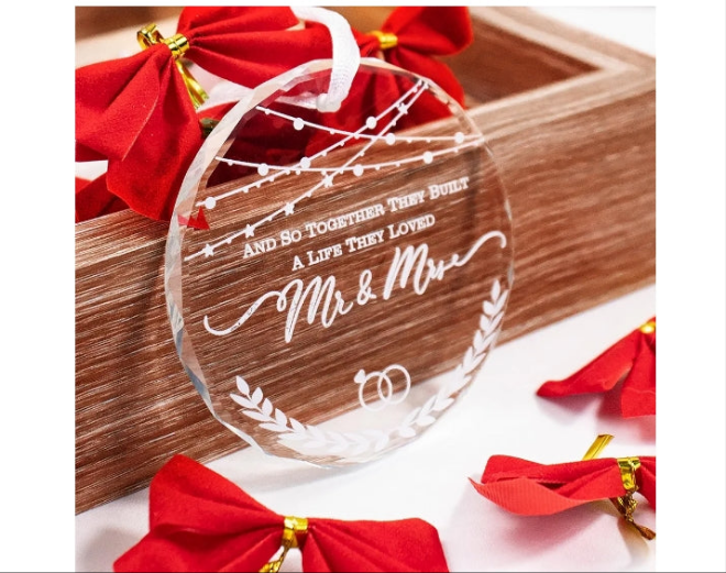 Wedding Gifts, Bride Gifts Engagement Gifts for Couples Anniversary Mr and Mrs Gifts for Groom Picture Frame Glass Ornament Cutting Boards Cheese Knives, Etc