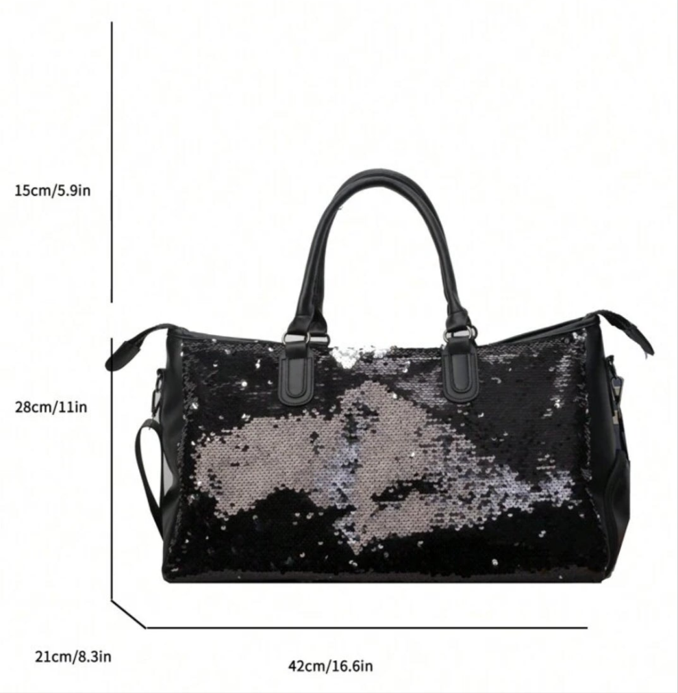 COCOMONEY Duffel Bag Sequin Queen
