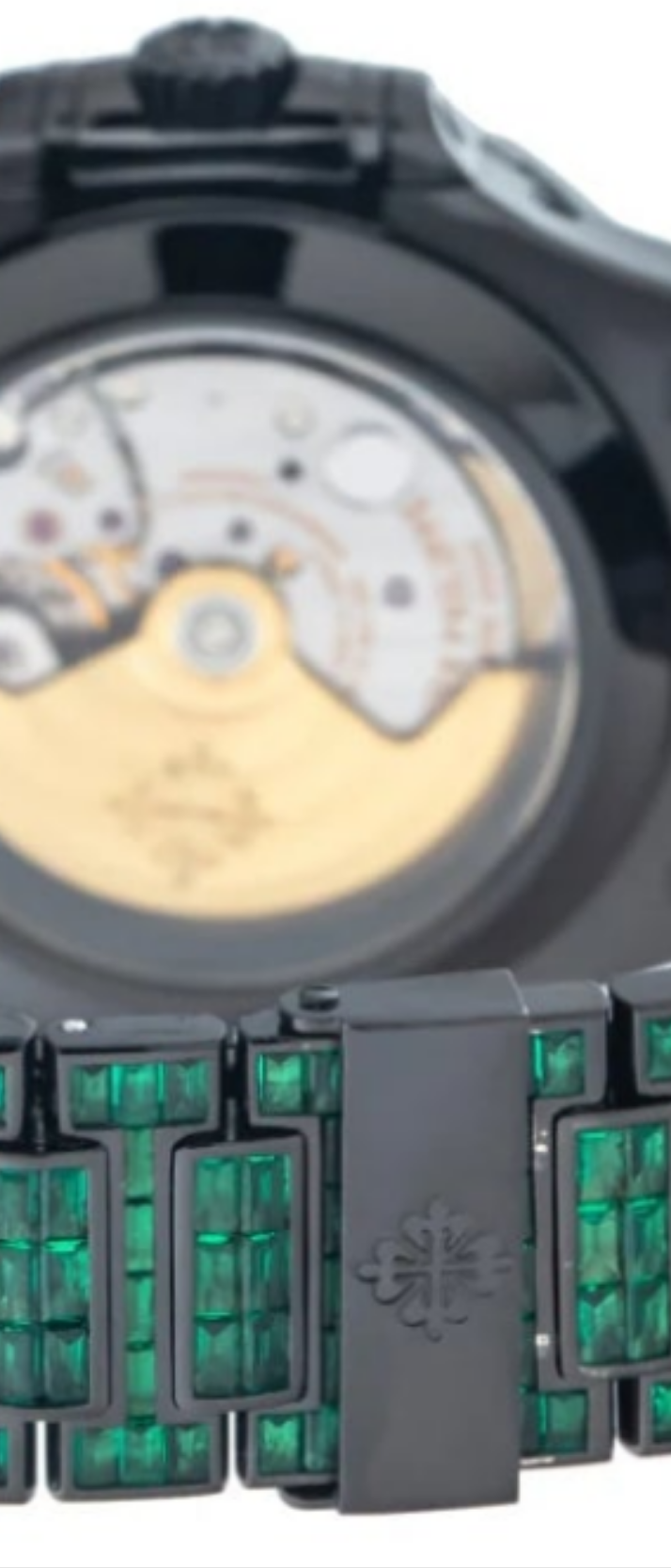 Patek Philippe Nautilus 5726/1A 40MM Green Gemstone Dial With Green Gemstone watch