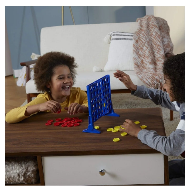 Hasbro Gaming Connect 4 Classic Grid,4 in a Row Game,Strategy Board Games for Kids,2 Player .for Family and Kids,Ages 6 and Up