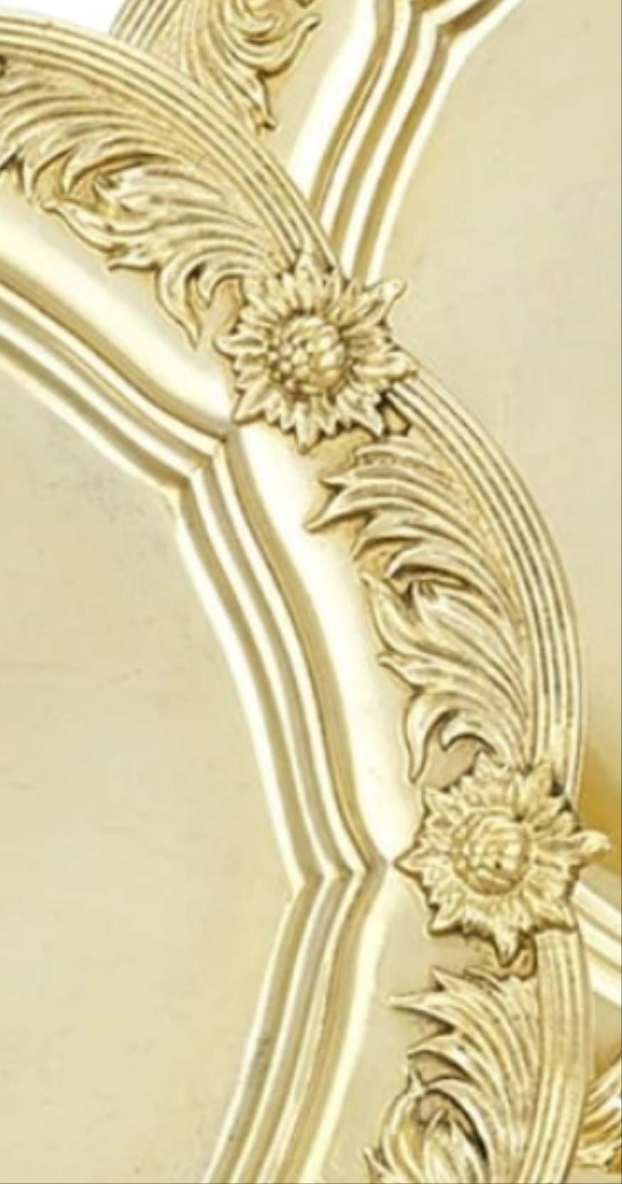Chrysanthemum Silver Gilt Salad Plates by Tiffany & Co. 8 set