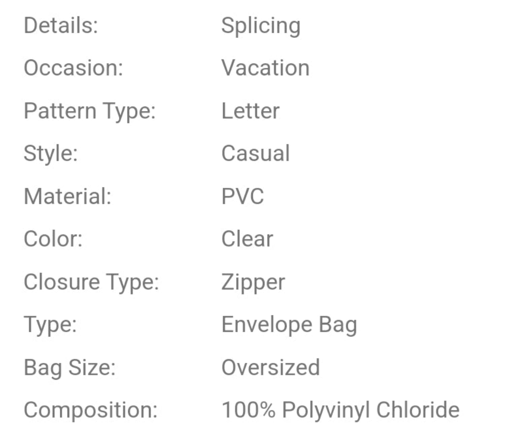 Transparent Embroidered Snack Wristlet Pouch Bag for travel vacation beach office home school car plane train anywhere cocomoney