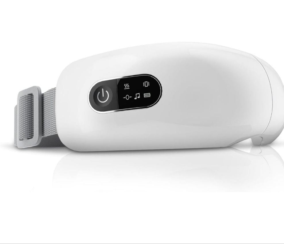 Smart Eye Massager with Heat & Bluetooth Music for Reduce Eye Strain, Headache and Migraine Relief, Improve Sleep - Fathers Day, Birthday Gifts for Women Men, Gifts for Mom Dad Wife -